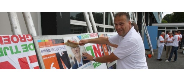Borden plakken titel